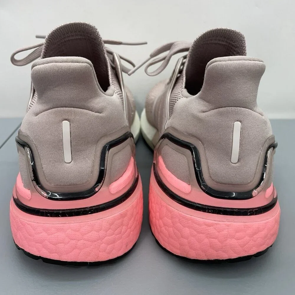 Adidas UltraBoost 20 Sneakers Shoes Running Training Athletic Mauve Pink Women 8 - Picture 7 of 13